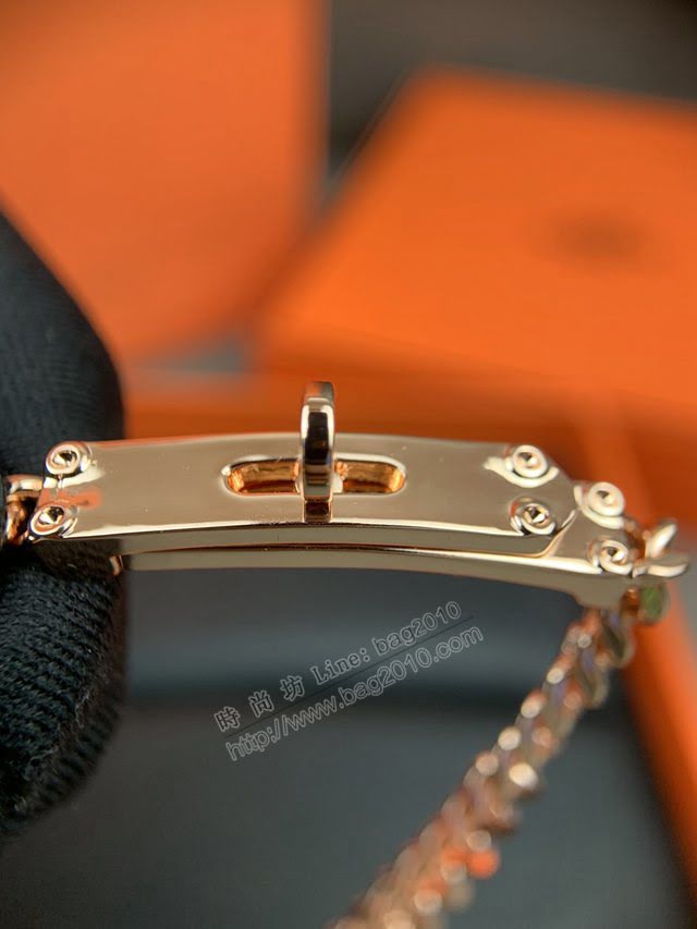Hermes首飾品 愛馬仕Kelly Clochette手鏈 Hermes經典男女款手鏈  zgh1575